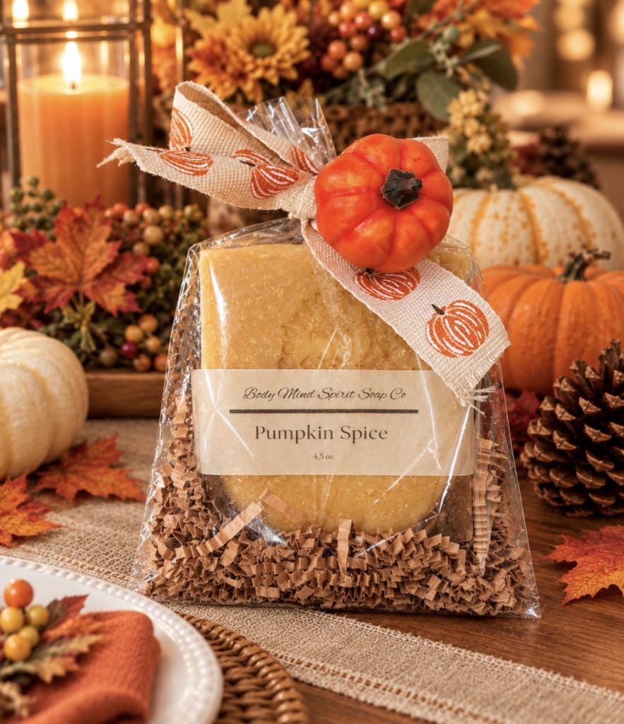 Pumpkin Spice Soap Gift Bag